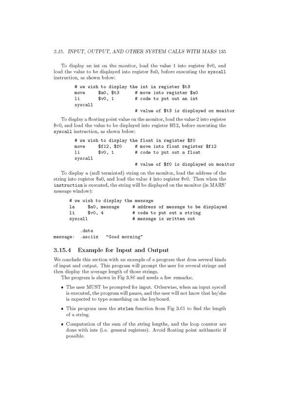 Computer Organization with MIPS - Page 135